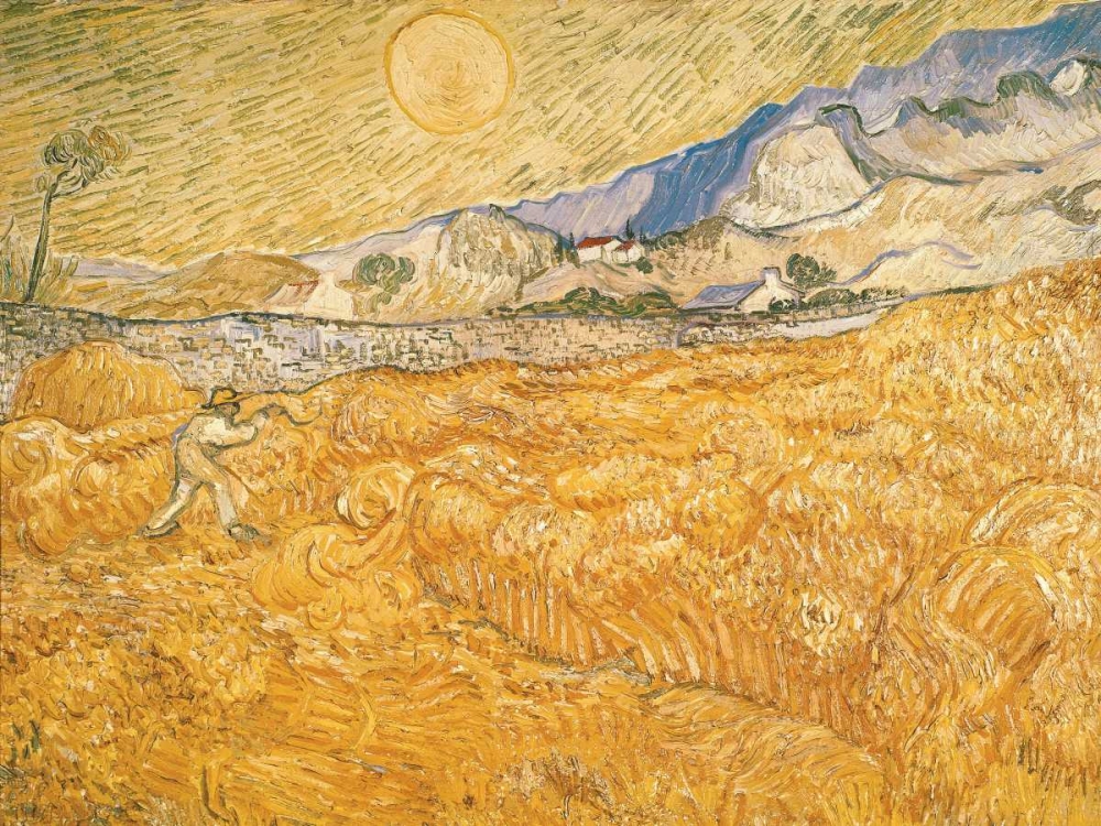 Wall Art Painting id:162943, Name: The Harvester, Artist: van Gogh, Vincent