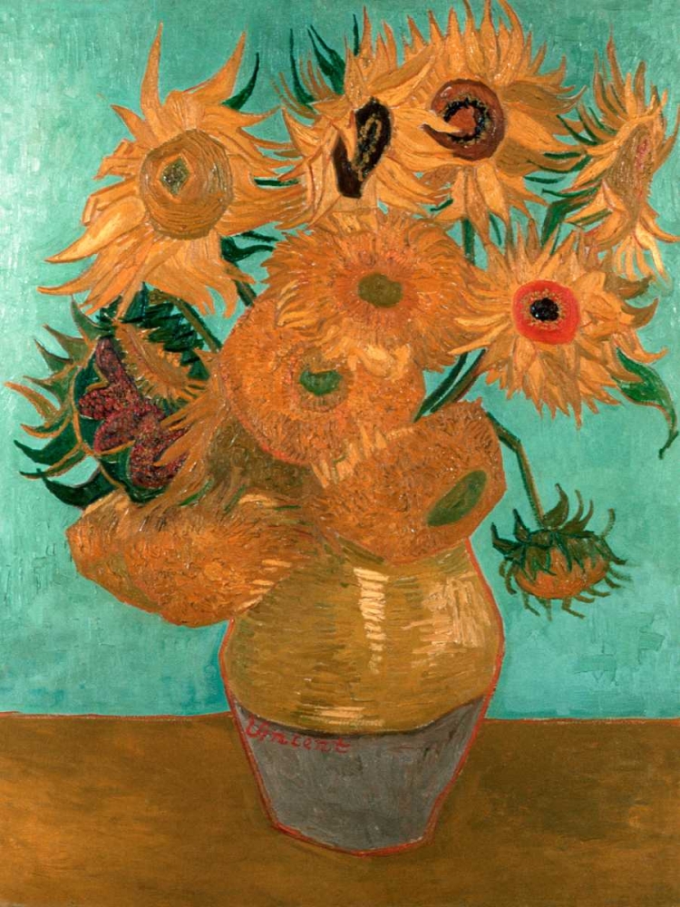 Wall Art Painting id:162944, Name:  Sunflowers, Artist: van Gogh, Vincent