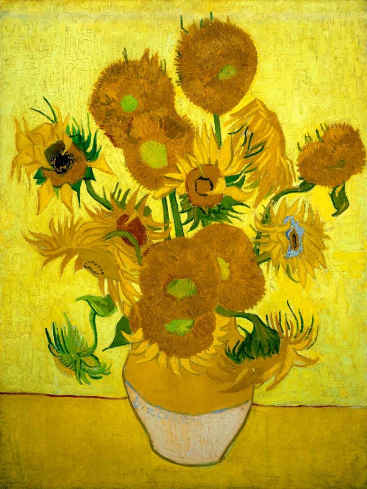 Wall Art Painting id:43922, Name: Zonnebloemen, Artist: Van Gogh, Vincent