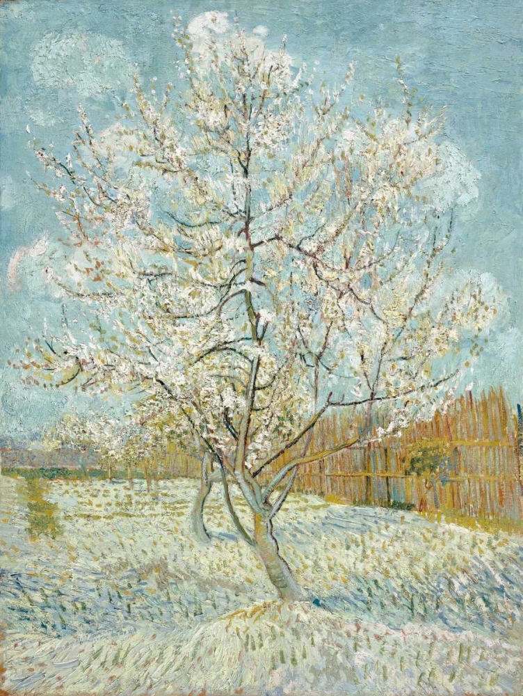 Wall Art Painting id:162948, Name: The Pink Peach Tree, Artist: van Gogh, Vincent