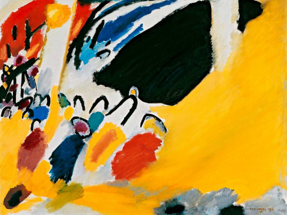 Wall Art Painting id:70112, Name: Impression III (Concert), Artist: Kandinsky, Wassily