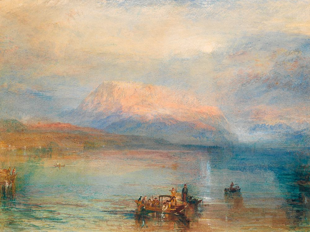 Wall Art Painting id:685245, Name: The Red Rigi, Artist: Turner, William