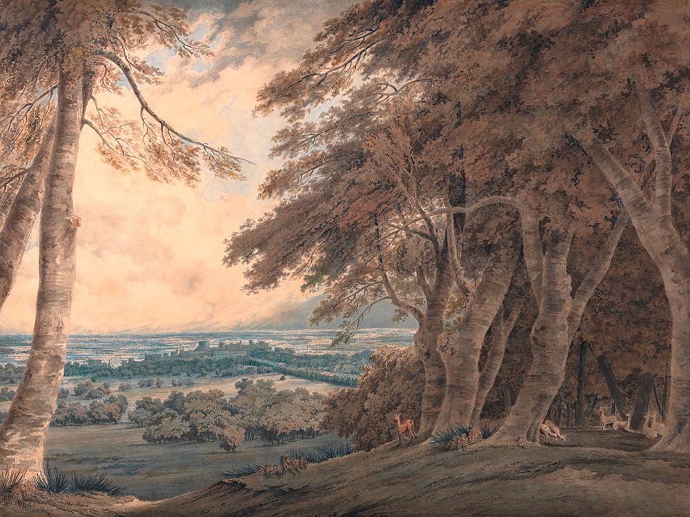 Wall Art Painting id:769654, Name: Windsor, Artist: Turner, William