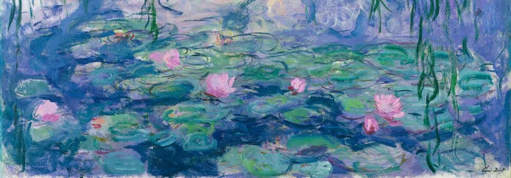 Wall Art Painting id:43849, Name: Waterlilies, Artist: Monet, Claude
