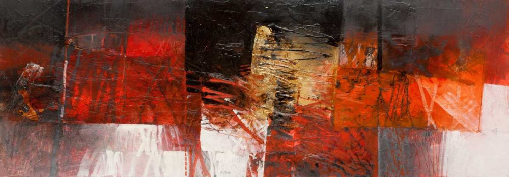 Wall Art Painting id:47870, Name: Equilibri in rosso, Artist: Censini, Giuliano