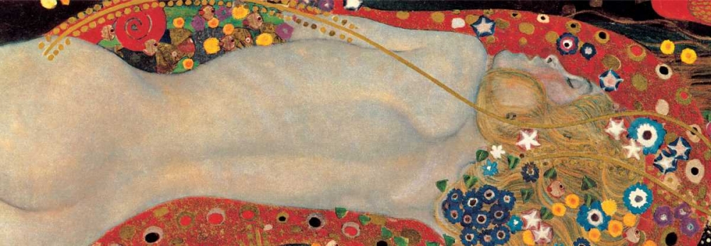 Wall Art Painting id:43994, Name: Sea Serpents I, Artist: Klimt, Gustav