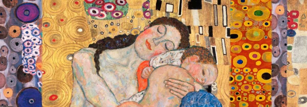 Wall Art Painting id:43992, Name: Deco Panel-Death and Life, Artist: Klimt, Gustav