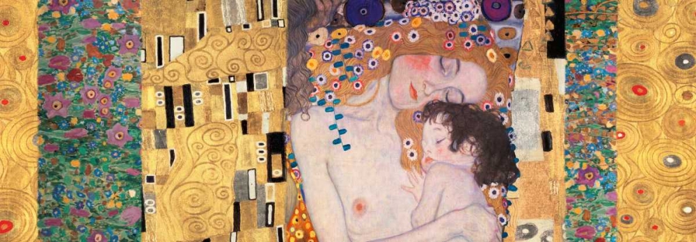 Wall Art Painting id:43993, Name: Deco Panel-The Three Ages of Woman, Artist: Klimt, Gustav