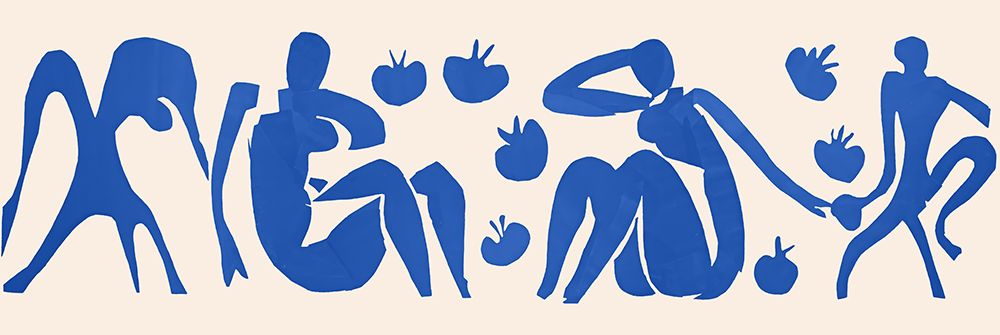 Art Print: Femmes et Singes
