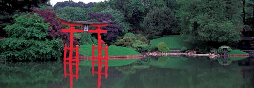 Wall Art Painting id:43817, Name: Japanese Garden, Artist: Berenholtz, Richard