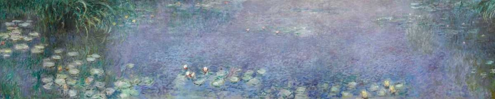 Wall Art Painting id:43852, Name: The Water Lilies - Morning, Artist: Monet, Claude