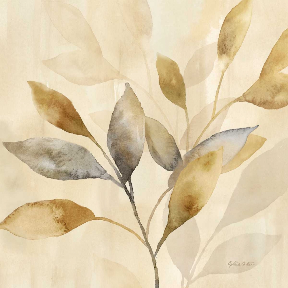 Wall Art Painting id:85234, Name: Majestic Leaves I, Artist: Coulter, Cynthia