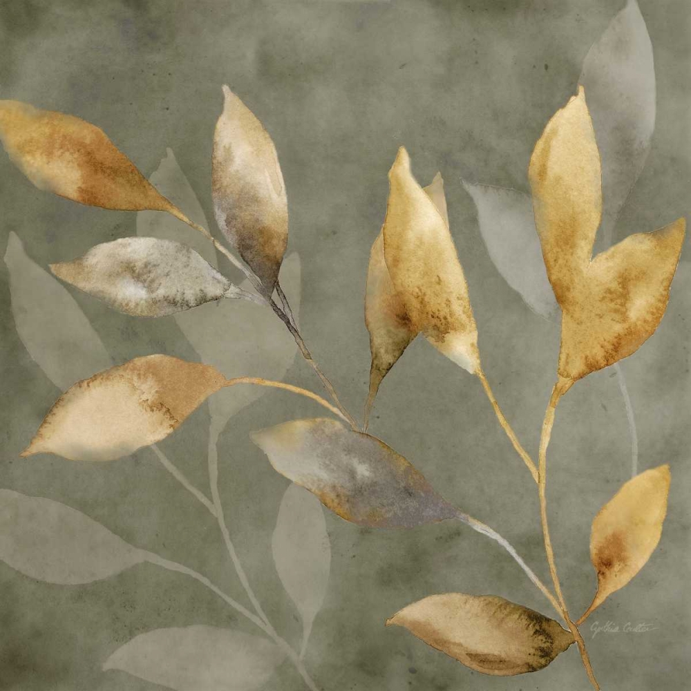 Wall Art Painting id:85235, Name: Majestic Leaves II, Artist: Coulter, Cynthia