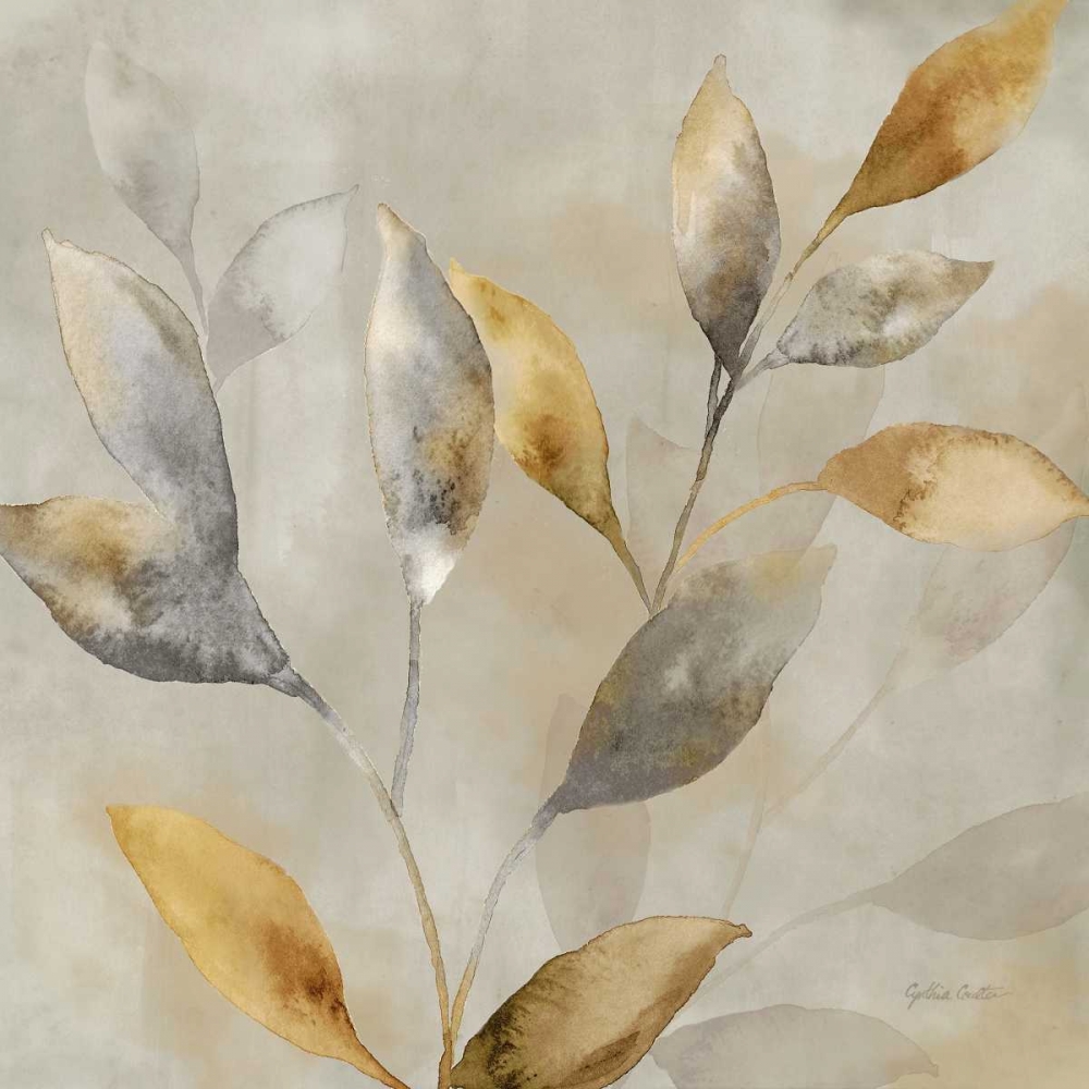 Wall Art Painting id:85236, Name: Majestic Leaves III, Artist: Coulter, Cynthia