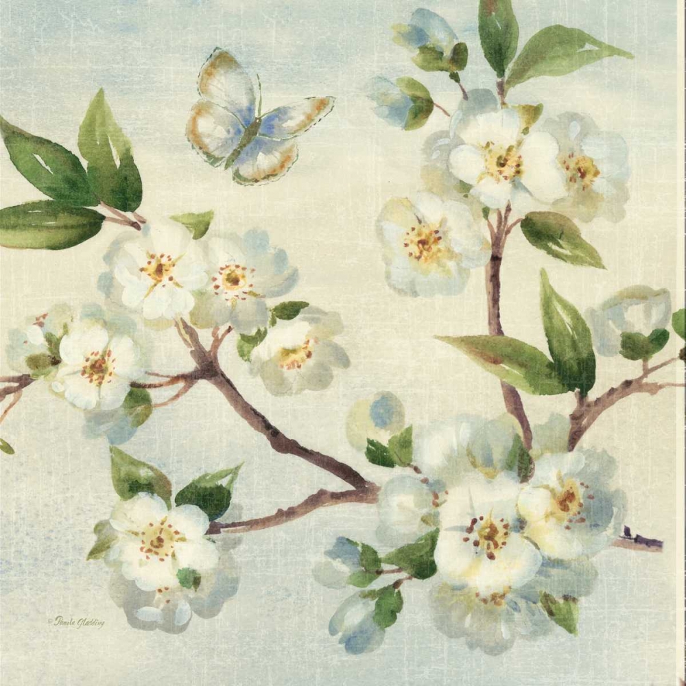 Wall Art Painting id:105970, Name: Cherry Bloom I, Artist: Gladding, Pamela