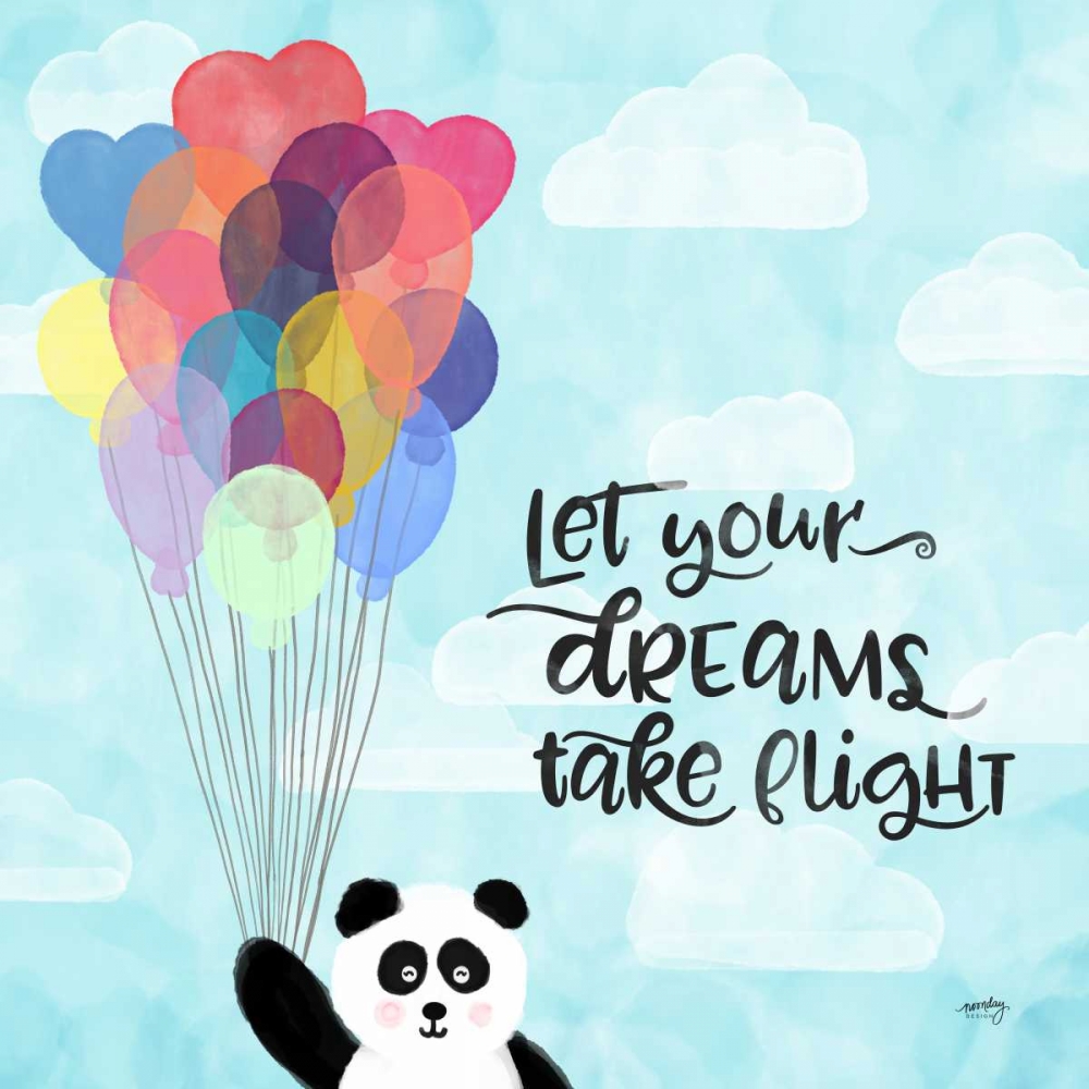 Wall Art Painting id:154663, Name: Dreams and Soar I, Artist: Noonday Design