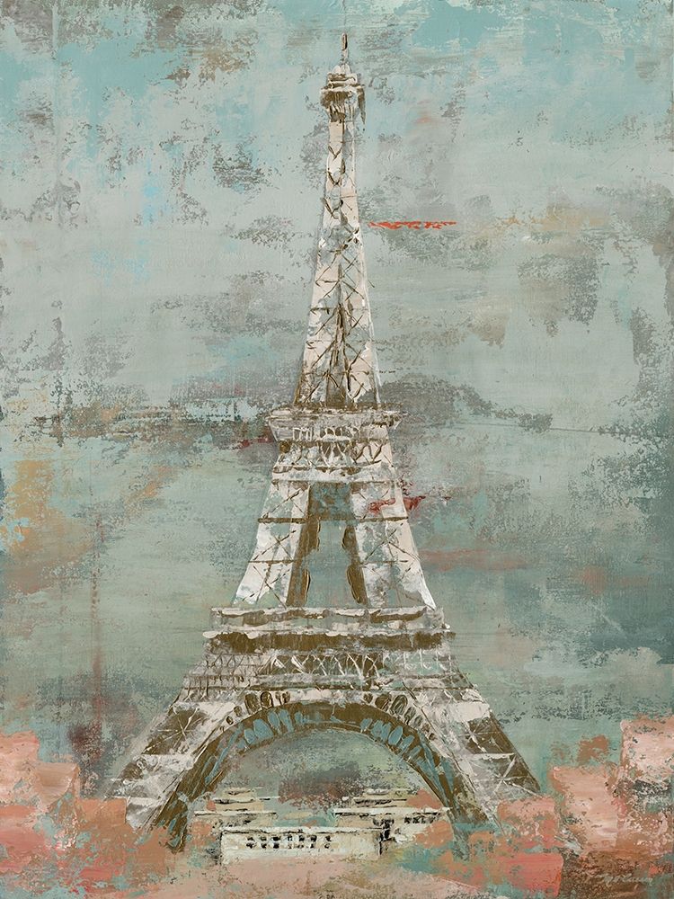 Wall Art Painting id:194418, Name: La Tour Eiffel, Artist: Cusson, Marie-Elaine
