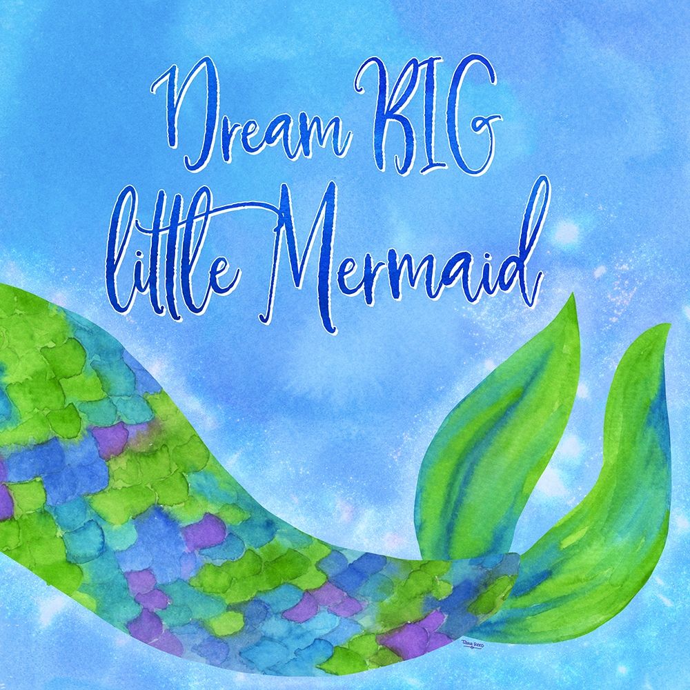 Art Print: Mermaid Life II
