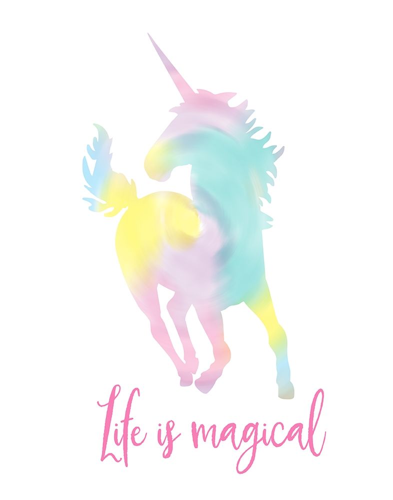 Art Print: Watercolor Unicorn II 
