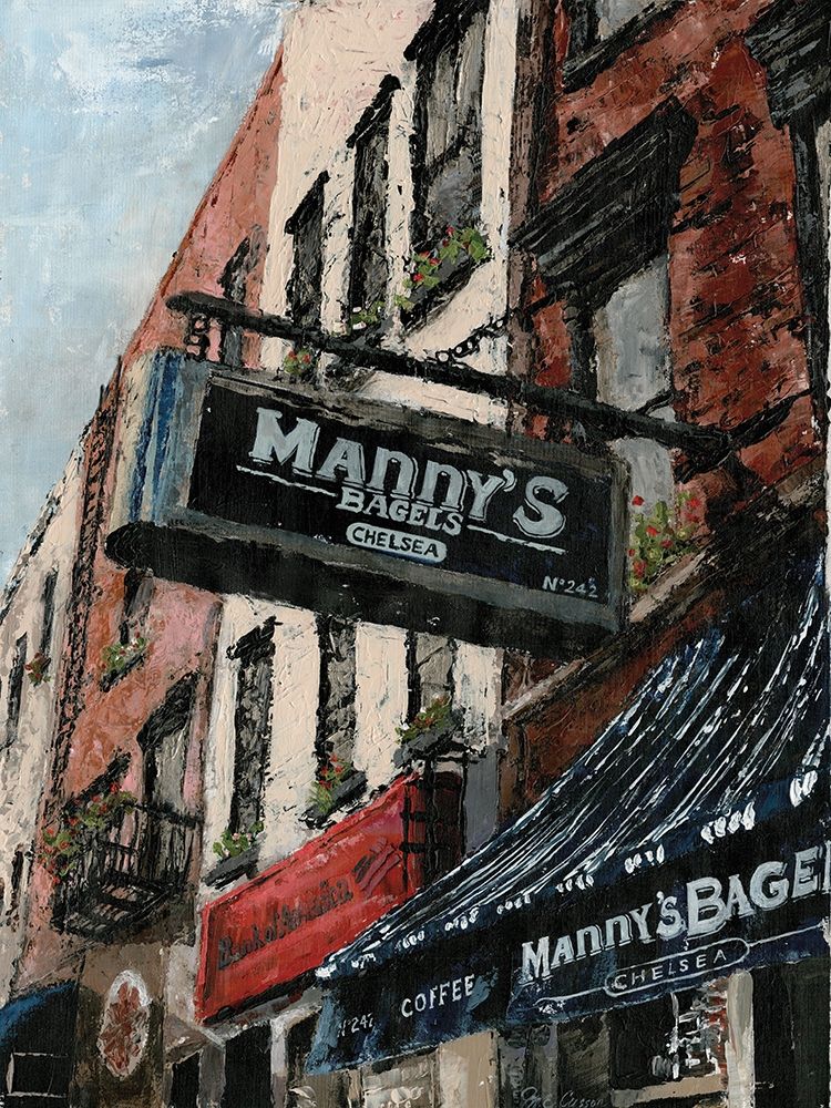 Wall Art Painting id:197523, Name: New York Neighborhood II, Artist: Cusson, Marie-Elaine