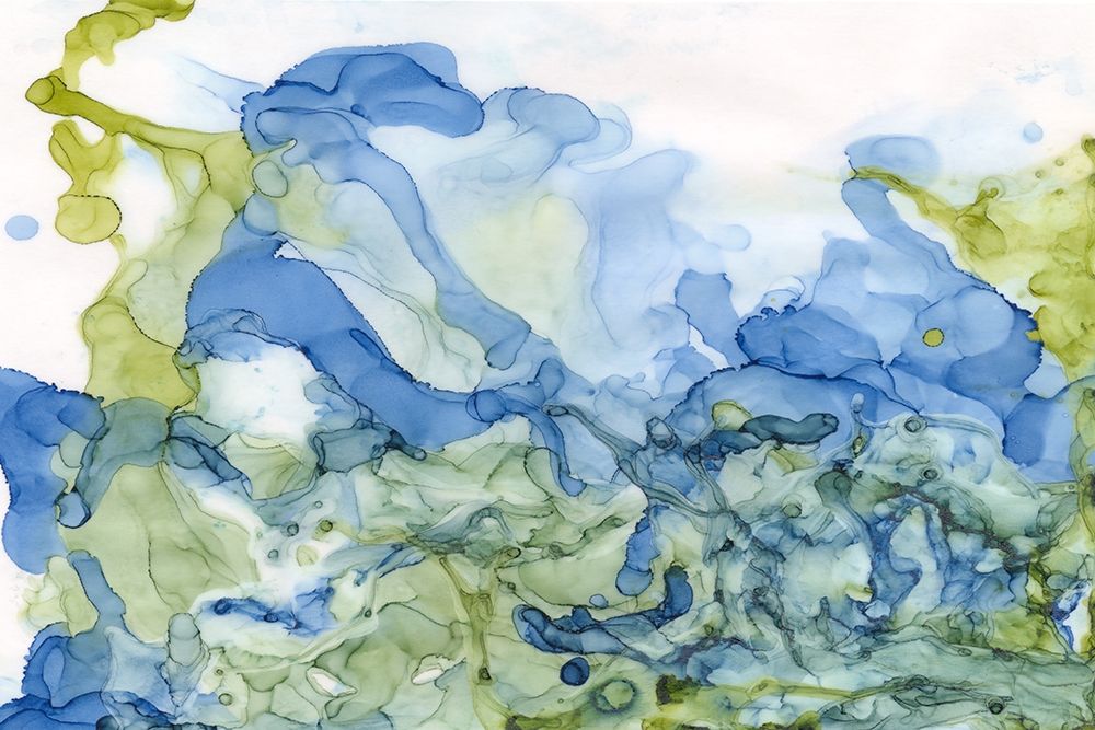 Wall Art Painting id:212411, Name: Ocean Influence Blue/Green, Artist: Reed, Tara