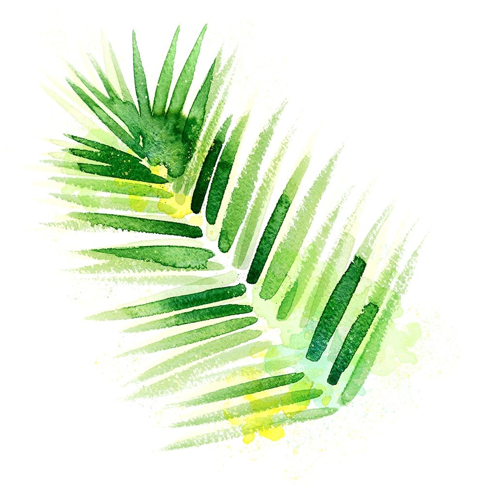 Wall Art Painting id:212443, Name: Tropical Icons Palm Frond, Artist: Northern Lights