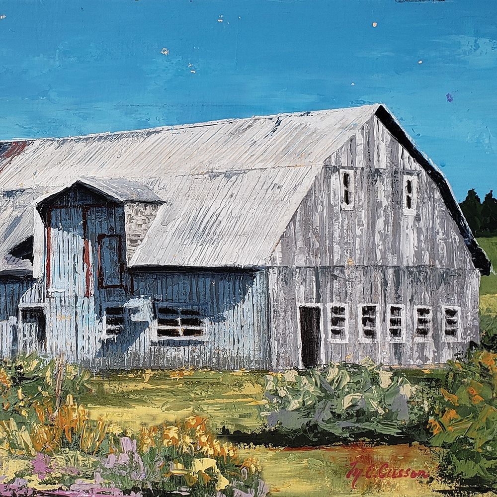 Wall Art Painting id:352445, Name: Portrait of a Barn, Artist: Cusson, Marie-Elaine