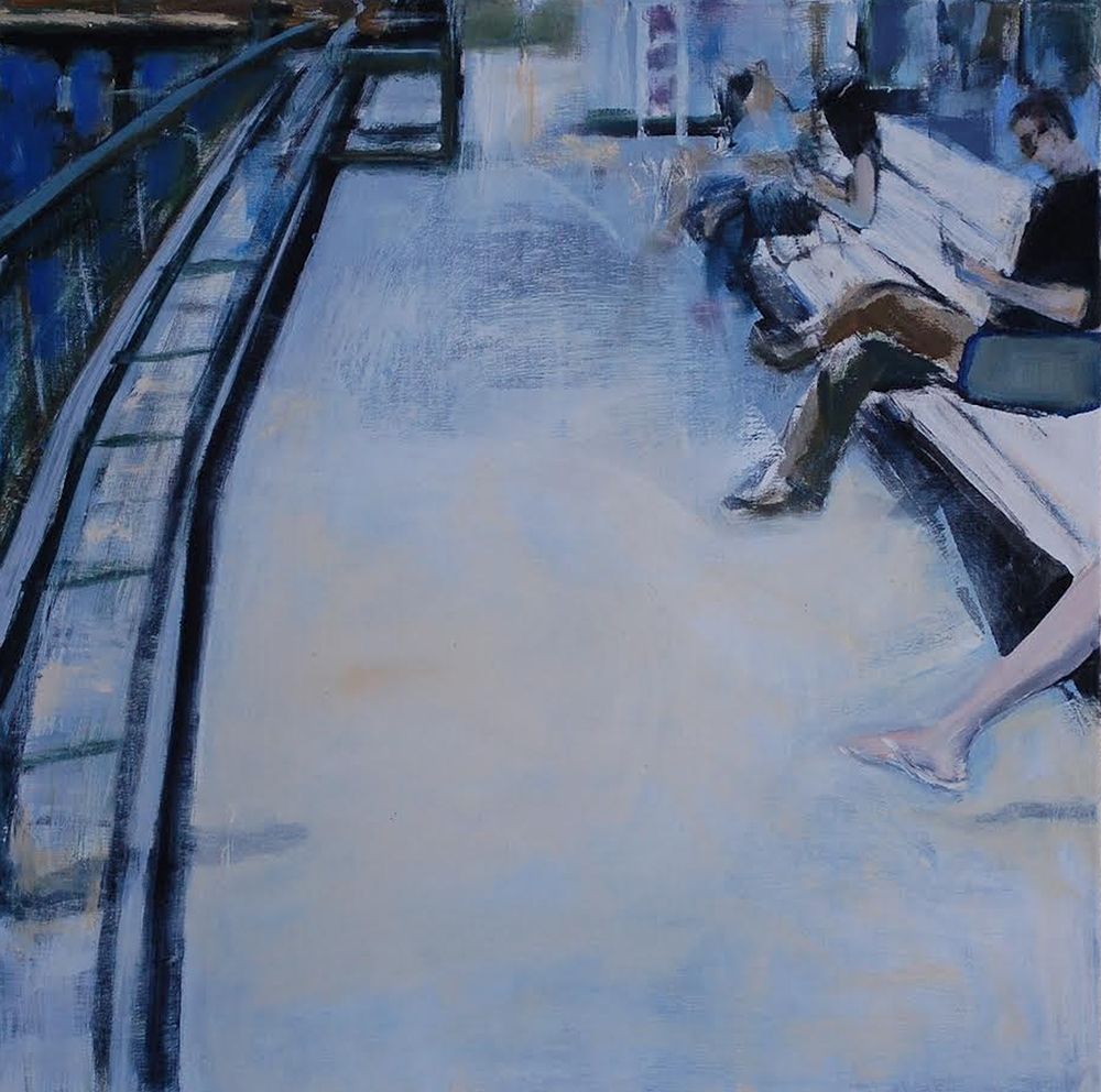 Wall Art Painting id:427729, Name: Ferry Crossing, Artist: Marie, Susanne