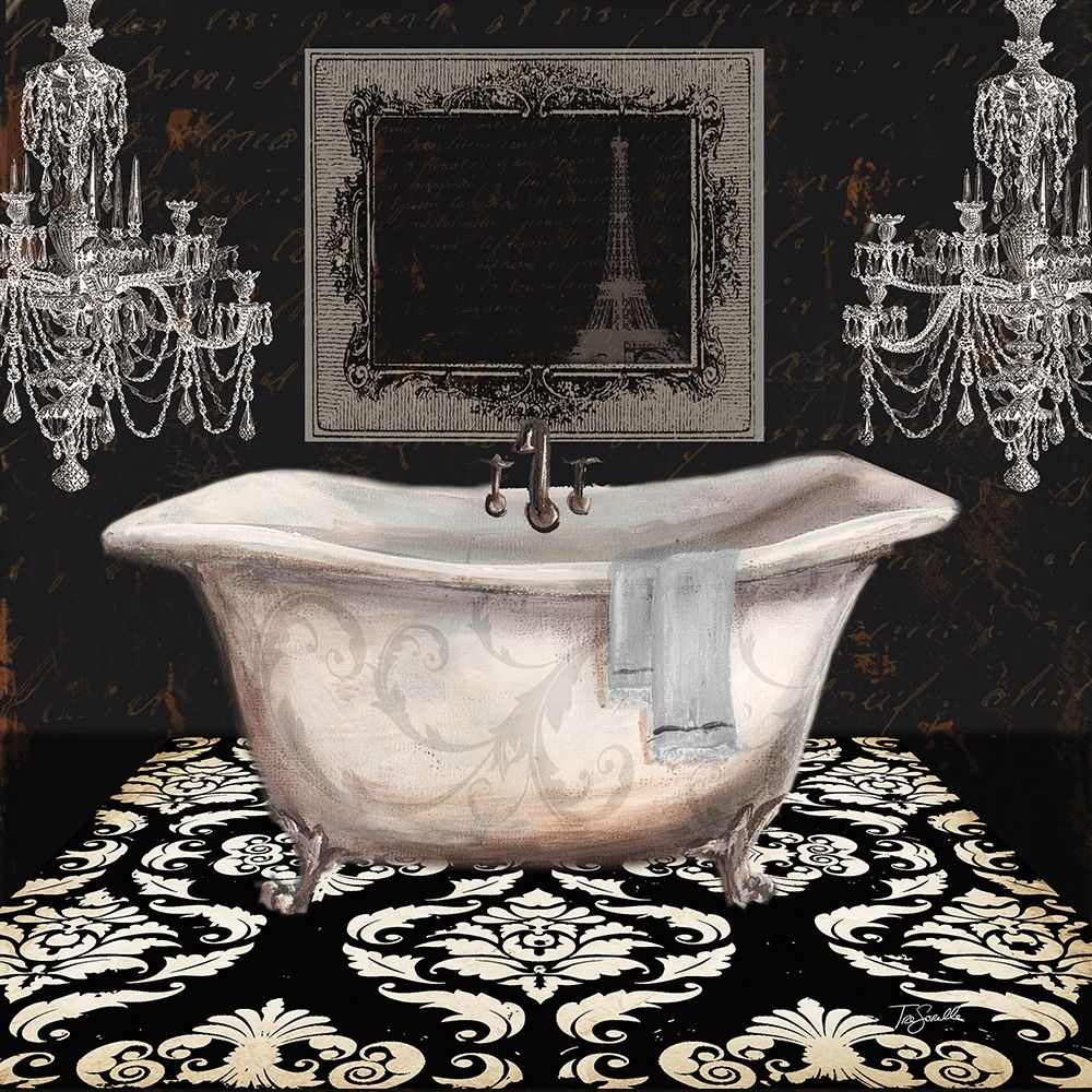 Wall Art Painting id:362352, Name: Midnight Bath II, Artist: Tre Sorelle Studios