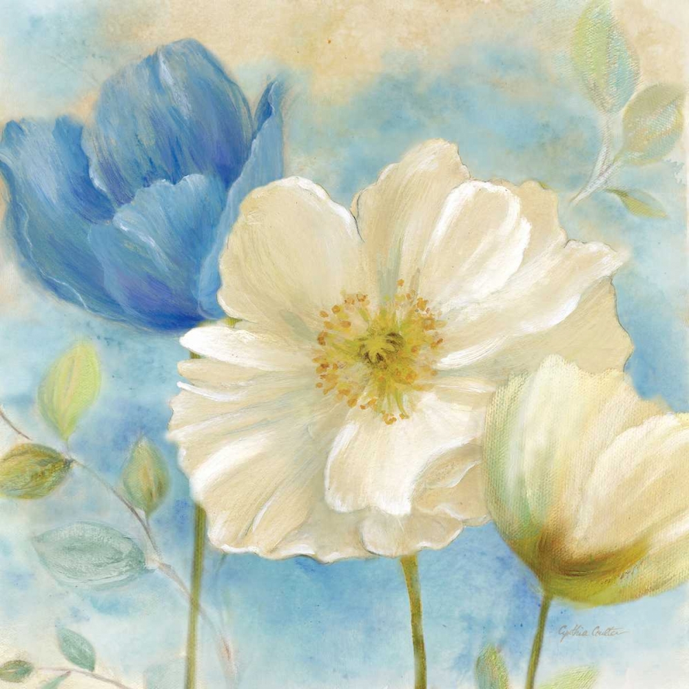 Wall Art Painting id:59442, Name: Watercolor Poppies II, Artist: Coulter, Cynthia