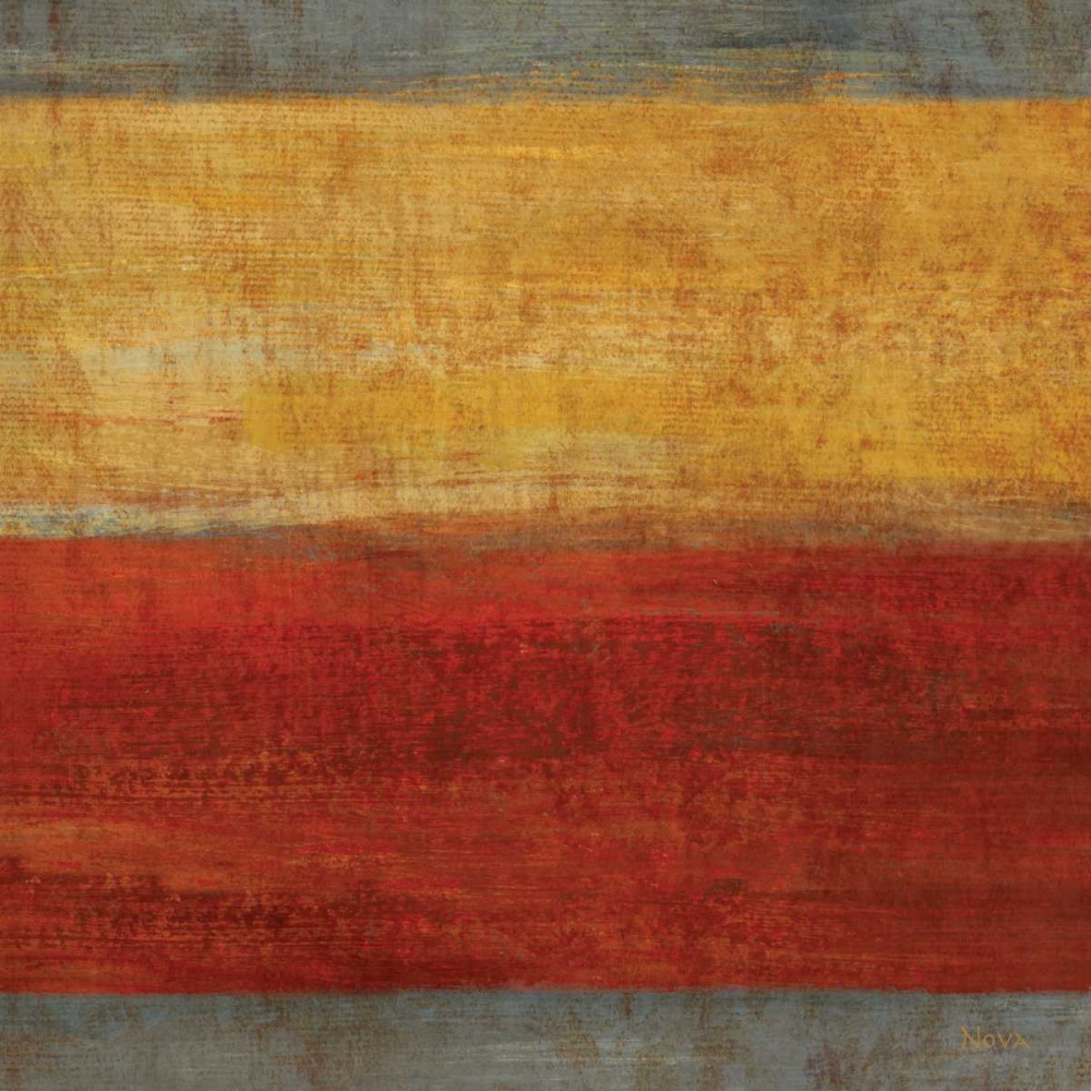 Wall Art Painting id:53553, Name: Abstract Stripe Square II, Artist: Studio Nova