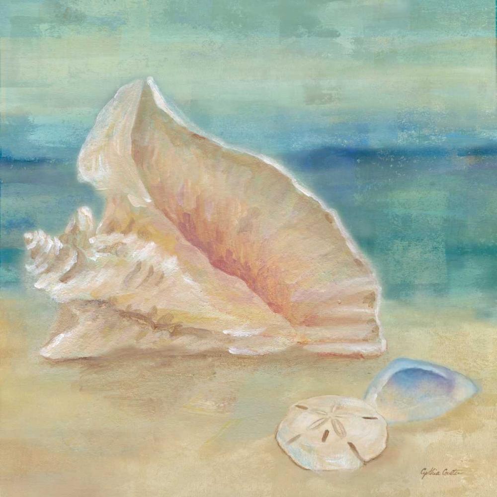 Wall Art Painting id:52920, Name: Horizon Shells III , Artist: Coulter, Cynthia