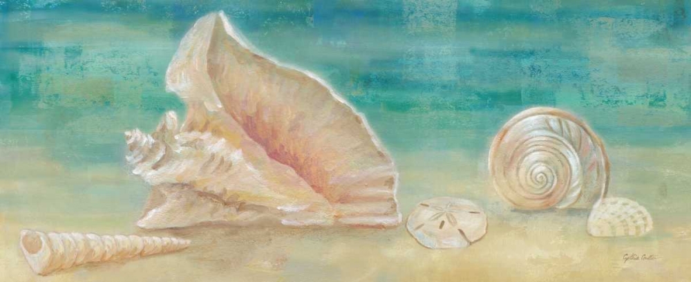 Wall Art Painting id:52923, Name: Horizon Shells Panel II , Artist: Coulter, Cynthia