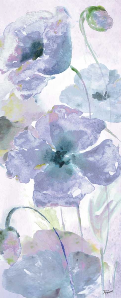 Wall Art Painting id:78001, Name: Watercolor Garden Purple Panel I, Artist: Tre Sorelle Studios