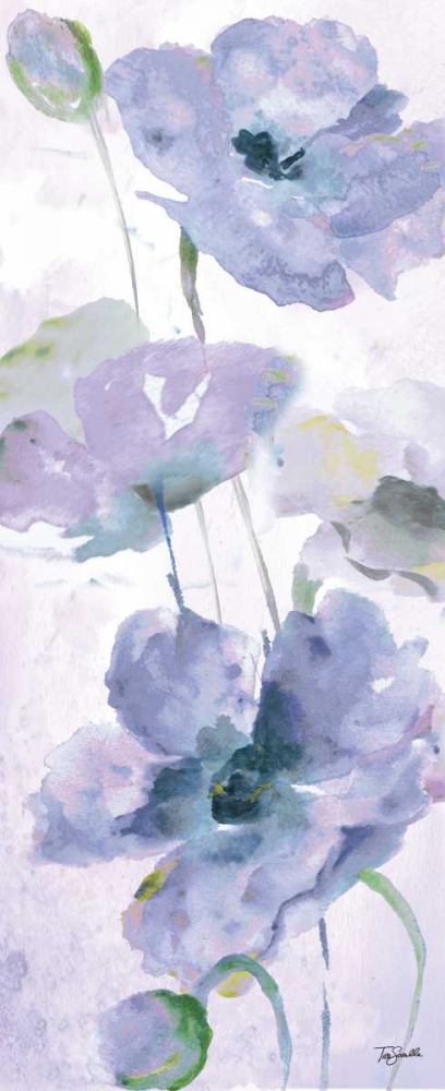 Wall Art Painting id:78002, Name: Watercolor Garden Purple Panel II, Artist: Tre Sorelle Studios