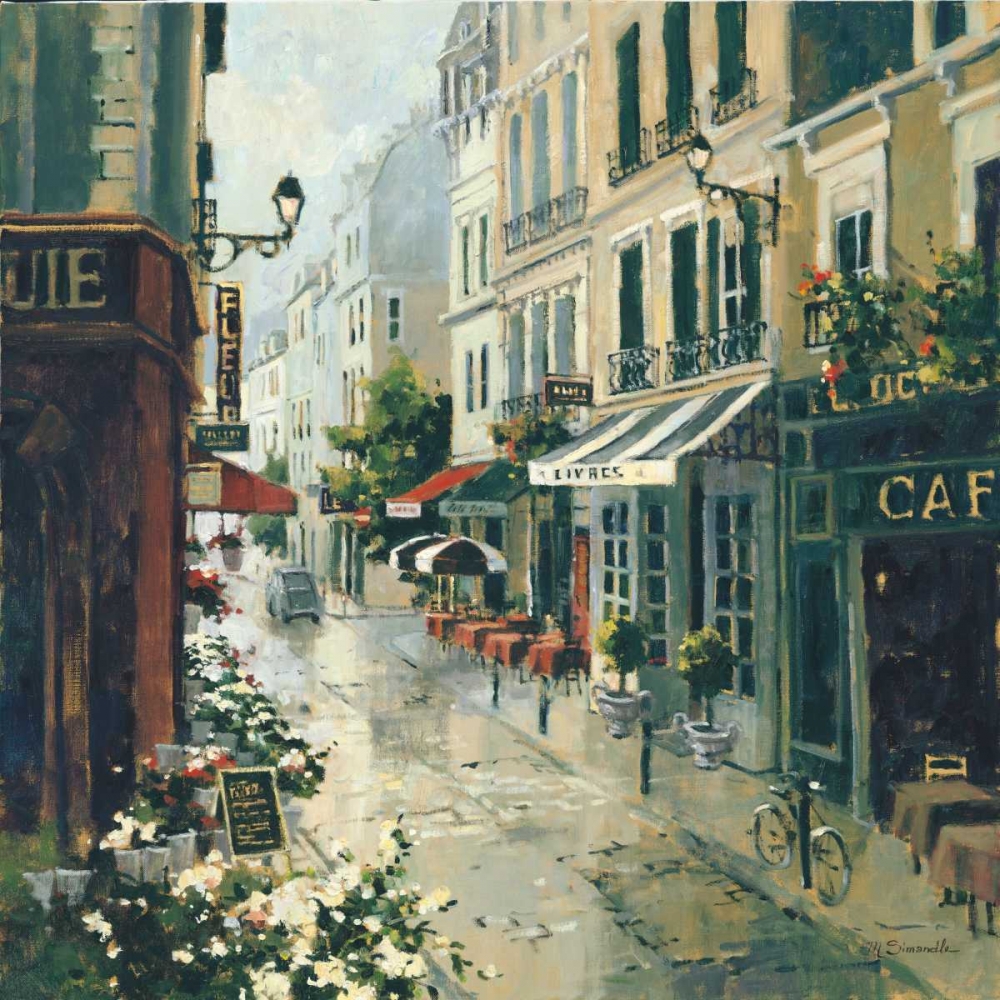 Wall Art Painting id:60323, Name: Floral Lane, Artist: Simandle, Marilyn