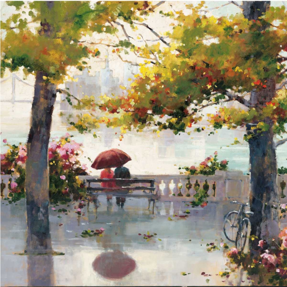 Wall Art Painting id:60325, Name: Across The Bay, Artist: Simandle, Marilyn