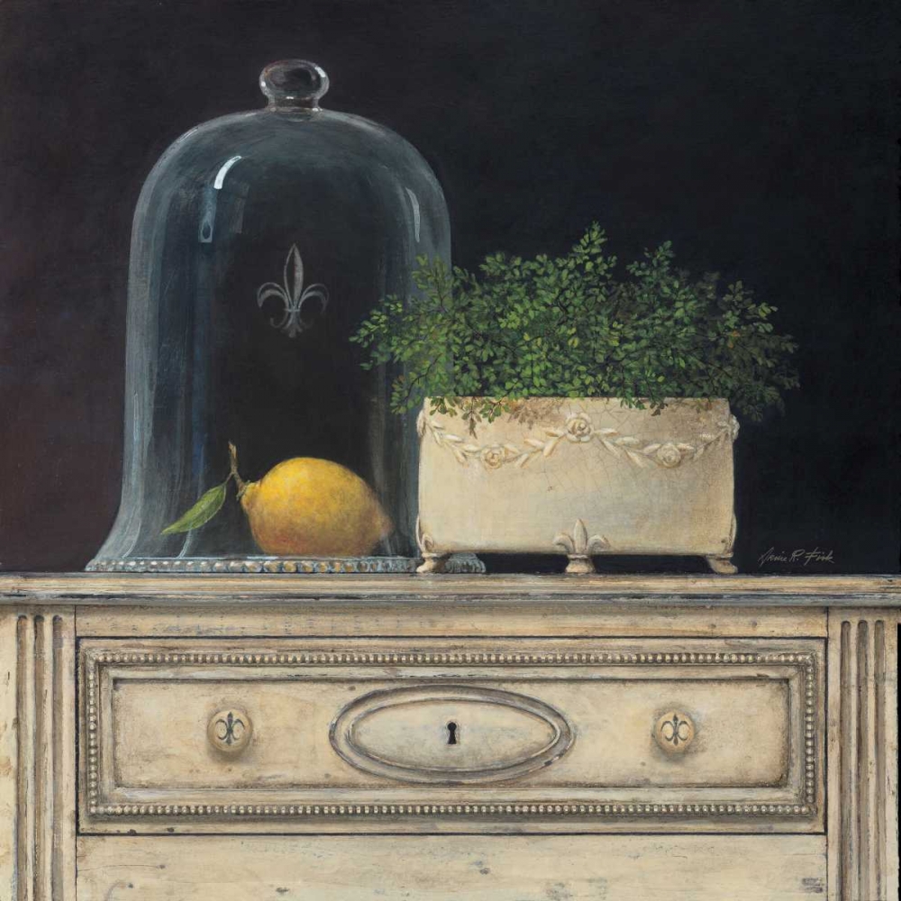 Wall Art Painting id:56214, Name: Lemon Cloche, Artist: Fisk, Arnie