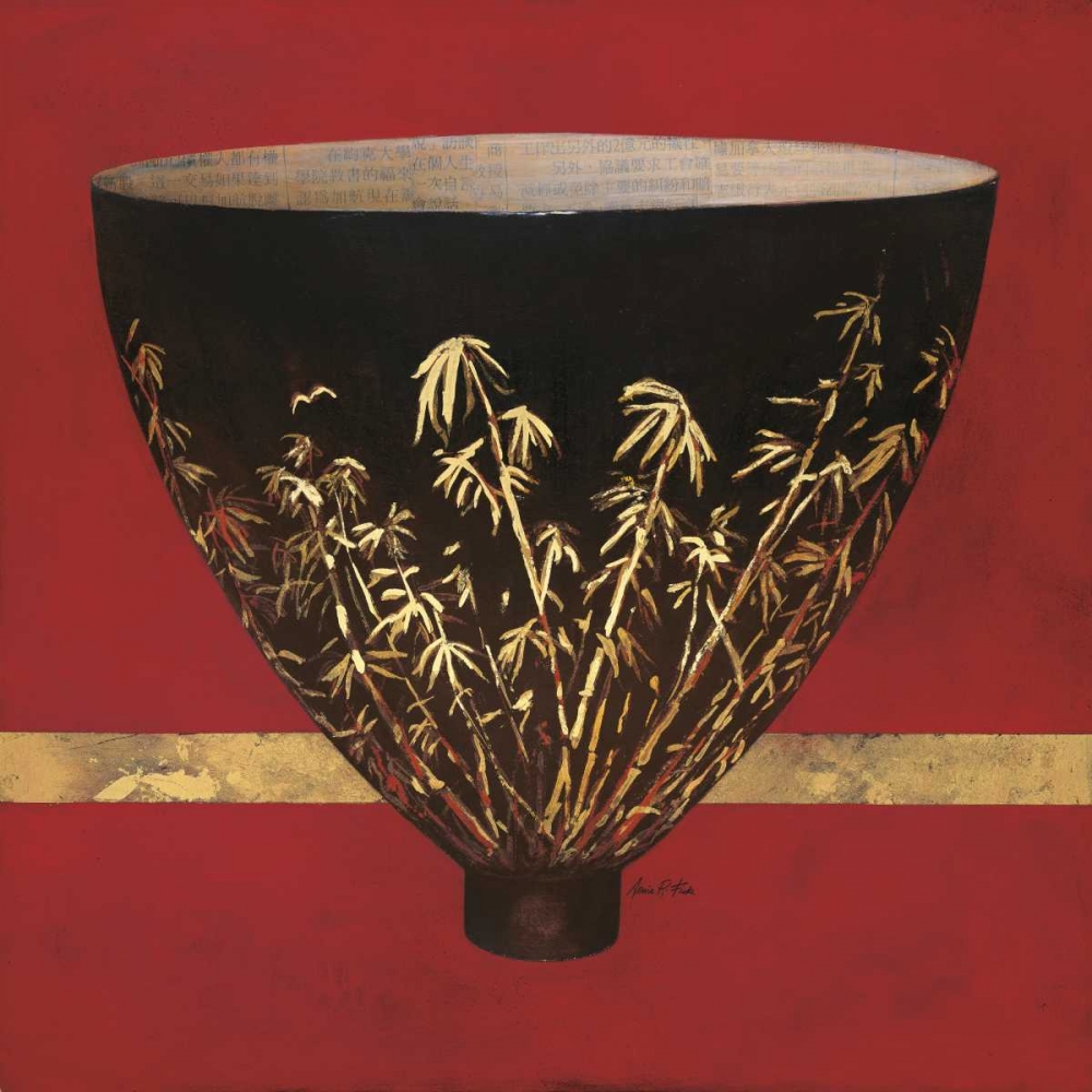 Wall Art Painting id:56252, Name: Bamboo Bowl , Artist: Fisk, Arnie