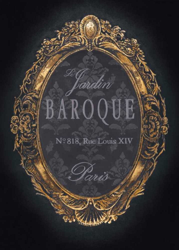 Wall Art Painting id:56270, Name: Le Jardin Baroque, Artist: Fisk, Arnie