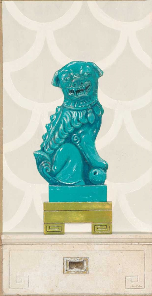 Wall Art Painting id:56311, Name: Guardian Left, Artist: Fisk, Arnie