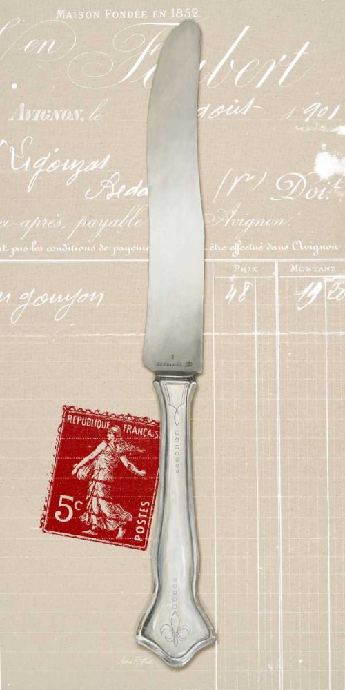 Wall Art Painting id:56387, Name: Engrave Knife, Artist: Fisk, Arnie