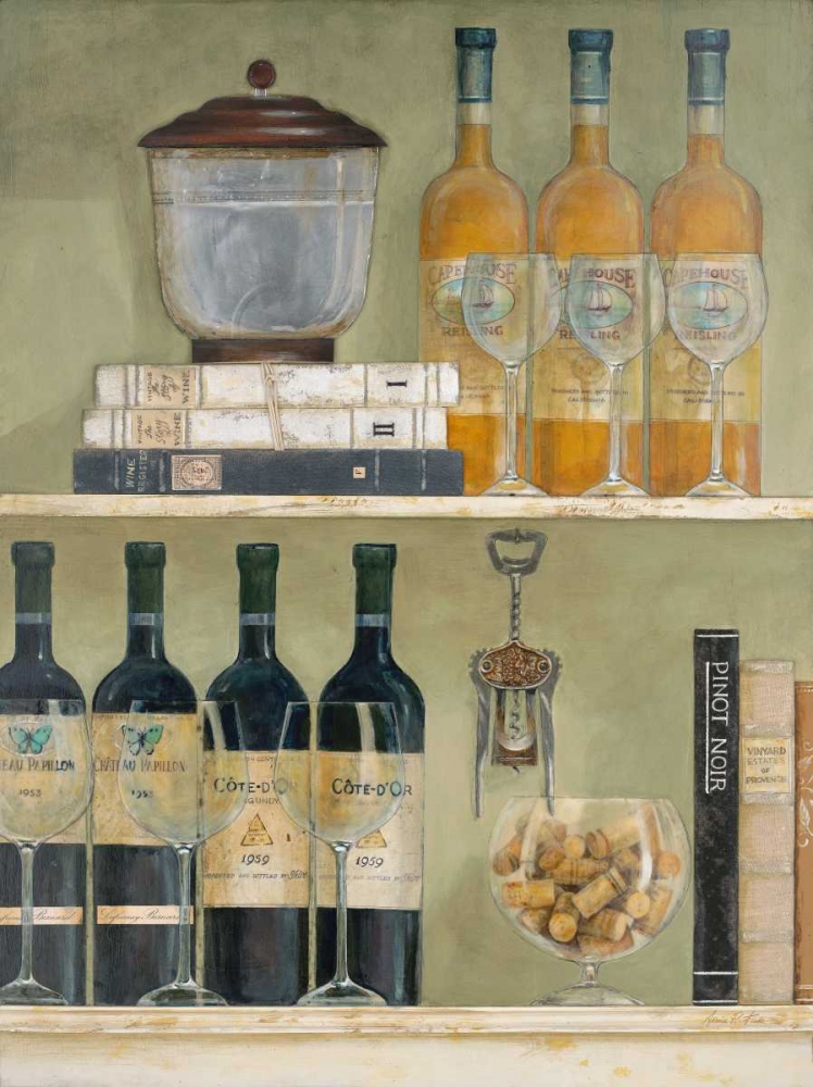 Wall Art Painting id:56392, Name: Vintners Collection, Artist: FISK, Arnie