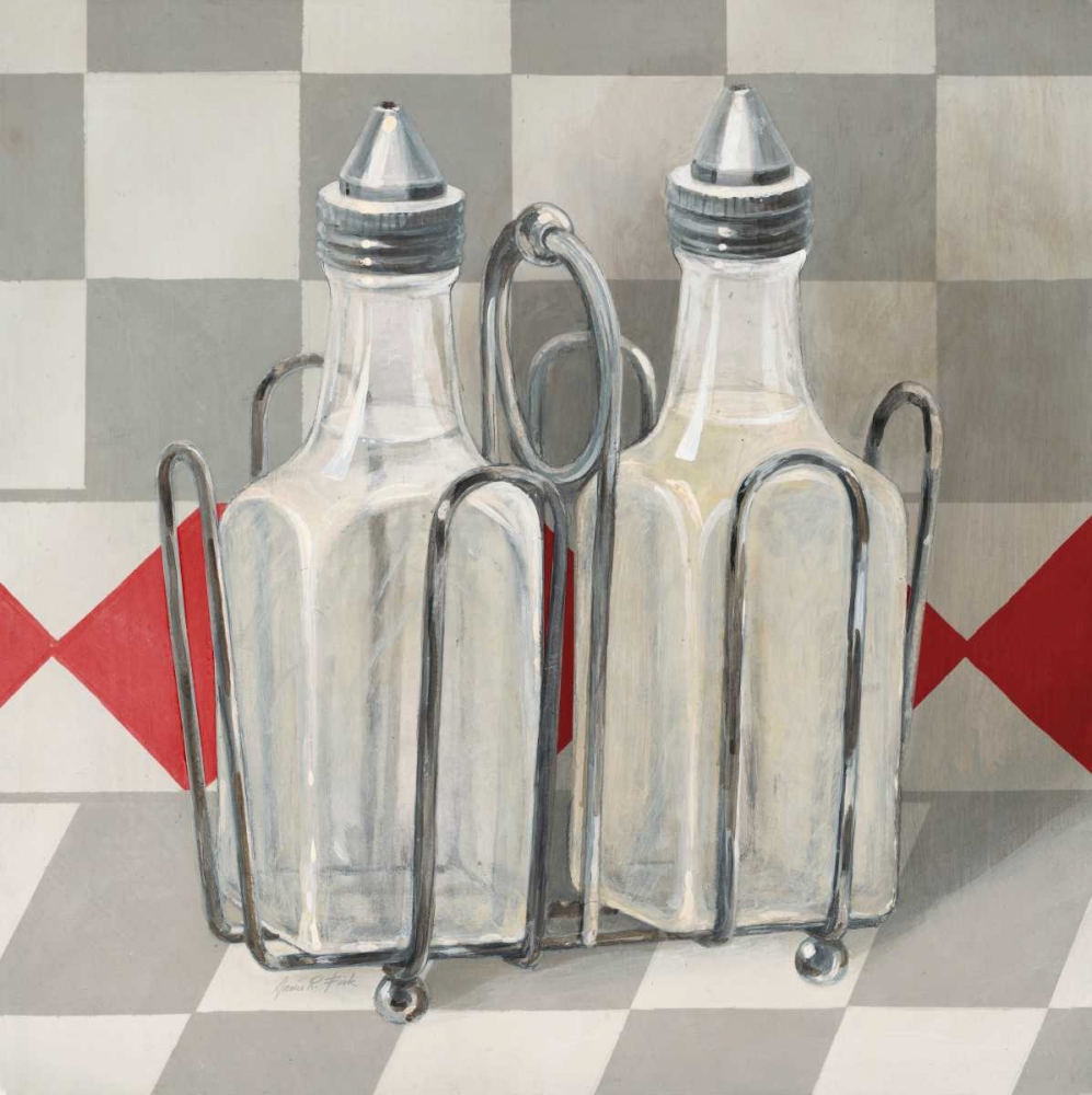 Wall Art Painting id:56409, Name: Vintage Vinegar, Artist: Fisk, Arnie