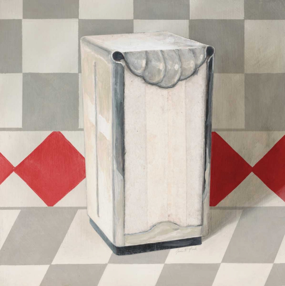 Wall Art Painting id:56410, Name: Vintage  Napkins , Artist: Fisk, Arnie