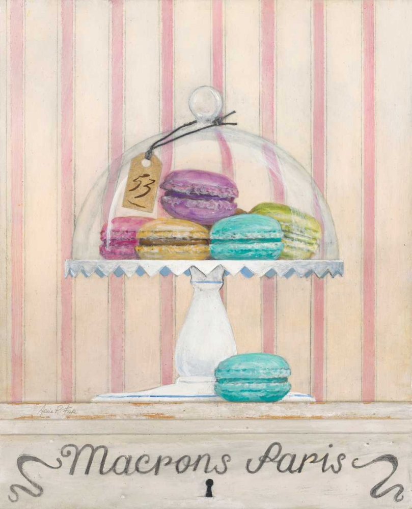 Wall Art Painting id:56426, Name: French Macaroons 2, Artist: FISK, Arnie