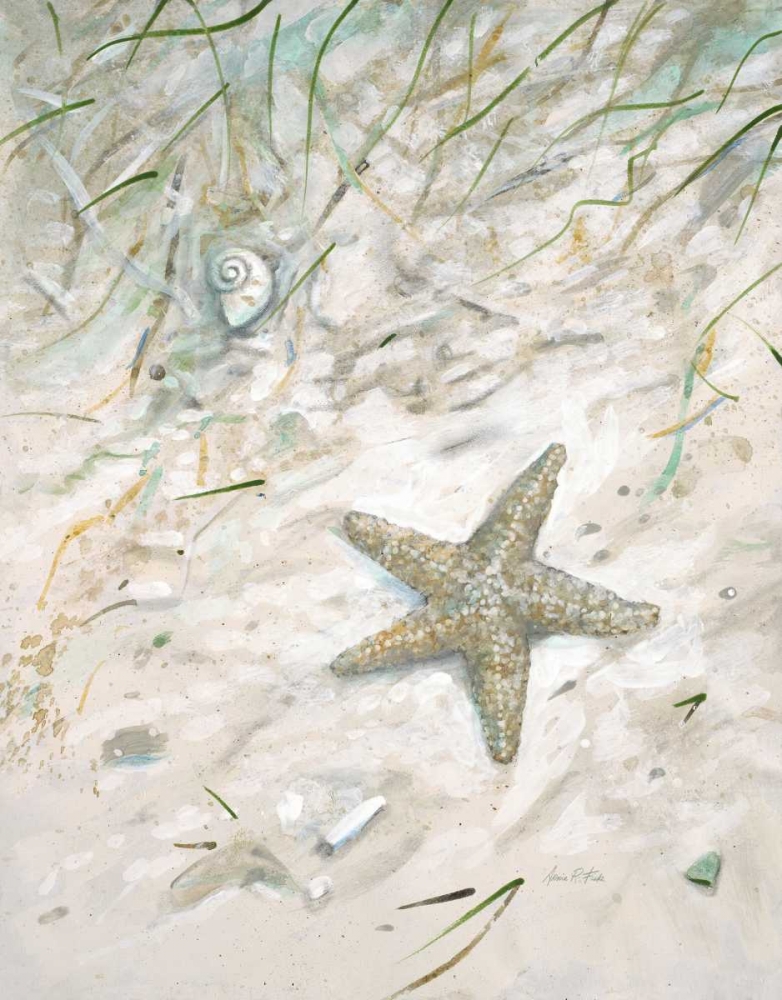 Wall Art Painting id:56432, Name: Seaside Starfish, Artist: FISK, Arnie