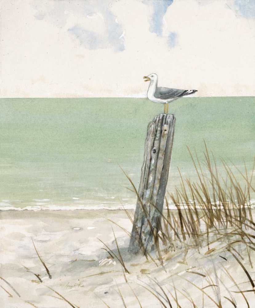 Wall Art Painting id:56434, Name: Seaside Perch, Artist: FISK, Arnie