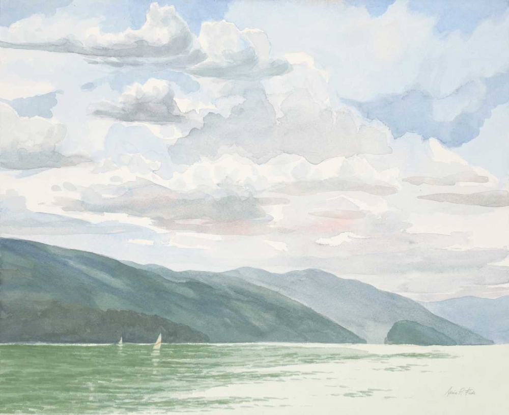 Wall Art Painting id:56438, Name: Ocean Sailing 2, Artist: FISK, Arnie