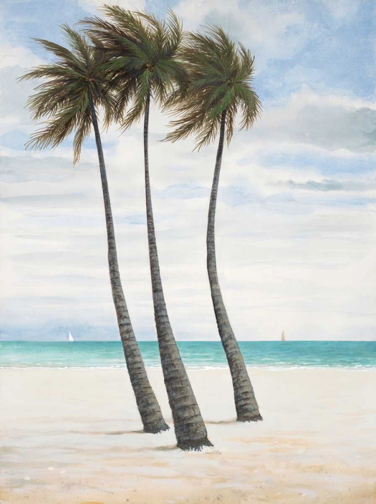 Wall Art Painting id:56443, Name: Breezy Palm 2, Artist: FISK, Arnie